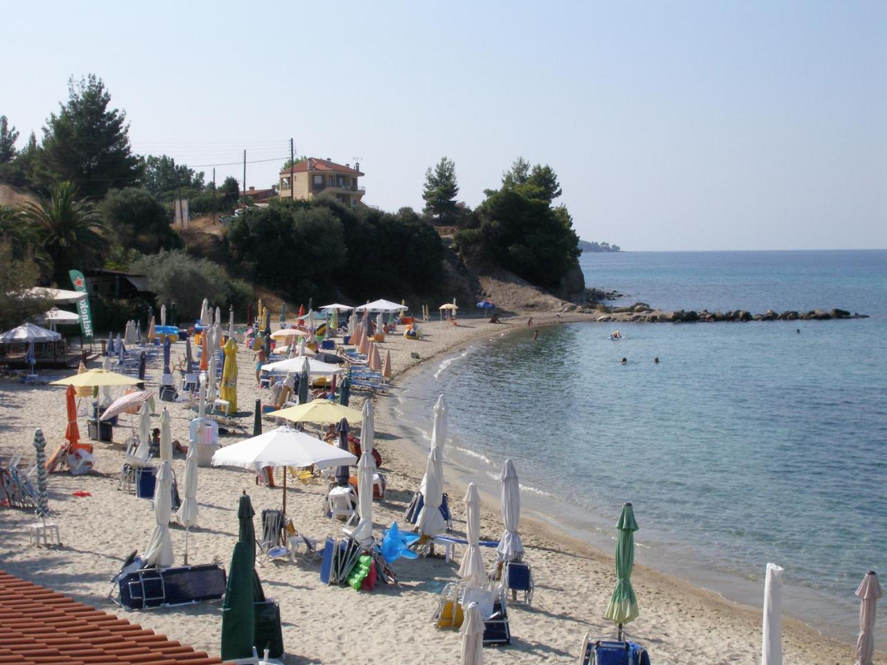 Happy Camp Mobile Homes In Castello Camping & Summer Resort Neos Marmaras Exteriör bild
